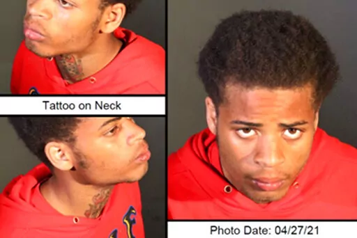 This April 27, 2021, photo combination released by the U.S. Marshals Service shows James Howard Jackson. The man who shot Lady Gaga's dogwalker and stole two of her French bulldogs in 2021 pleaded no contest to attempted murder Monday, Dec. 5, 2022, and was sentenced to 21 years in prison. Jackson, one of three men and two accomplices who participated in the violent robbery, pleaded no contest to one count of attempted murder, according to the Los Angeles County District Attorney's Office. (U.S.