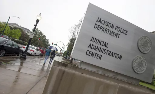 Two former Jackson, Miss., police officers have been indicted on murder charges and a third officer on a manslaughter charge in connection to the Dec. 31, 2022, death of Keith Murriel, who died while in custody of the three officers. Jackson, Miss., officials announced the indictments during a Wednesday, May 24, 2023, afternoon news conference. (Barbara Gauntt