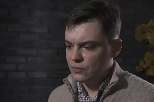 In this image from video provided by the Dossier Center, a London-based investigative group funded by Russian opposition figure Mikhail Khodorkovsky, Gleb Karakulov speaks during an interview in Turkey in December 2022. Karakulov was an officer in President Vladimir Putin’s secretive elite personal security service - one of the few Russians to flee and go public who have rank, as well as knowledge of intimate details of Putin’s life and potentially classified information. (Dossier Center via