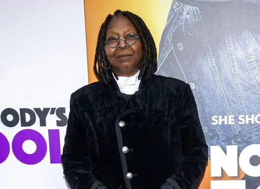 Whoopi Goldberg attends the world premiere of "Nobody's Fool" in New York on Oct. 28, 2018. Goldberg has been suspended for two weeks as co-host of “The View” because of what the head of ABC News called her “wrong and hurtful comments” about Jews and the Holocaust. ABC News President Kim Godwin announced the decision Tuesday night, Feb. 1, 2022, saying despite an apology by Goldberg she wanted the host to take the time to “reflect and learn about the impact of her comments.”  (Photo 