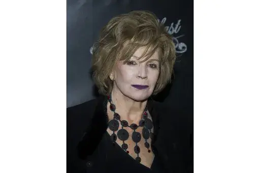 Edna O'Brien attends the Broadway opening of "Breakfast at Tiffany's" on Wednesday, March 20, 2013 in New York. O’Brien, one of the world’s most admired and controversial writers who scandalized her native Ireland with her debut novel, “The Country Girls,” died Saturday, July 27, 2024, at age 93. (Photo by Charles Sykes/Invision/AP, File)