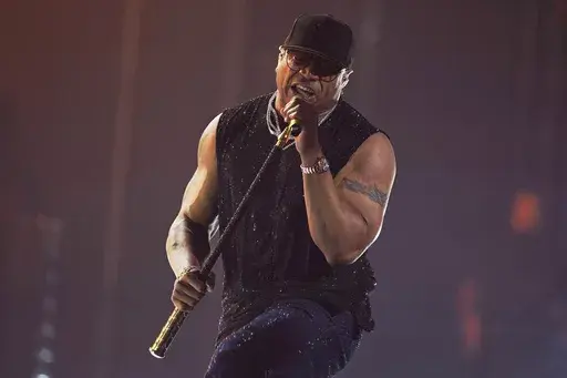 LL Cool J performs during the MTV Video Music Awards in Newark, N.J., on Sept. 12, 2023. The rapper-actor will release “The F.O.R.C.E.," his first album in 11 years. (Photo by Charles Sykes/Invision/AP, File)