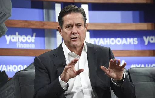 Barclays CEO Jes Staley participates in the Yahoo Finance All Markets Summit at Union West on Oct. 10, 2019, in New York. Facing lawsuits over its own relationship with Jeffrey Epstein, JPMorgan Chase on Wednesday, March 8, 2023, sued its former executive Staley, saying he knew “without a doubt” that Epstein was abusing and trafficking girls. (Photo by Evan Agostini/Invision/AP, File)
