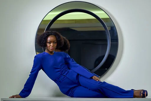 Danielle Deadwyler poses for a portrait on Saturday, Dec. 3, 2022, in West Hollywood, Calif. Deadwyler has been named one of The Associated Press' Breakthrough Entertainers of 2022. (AP Photo/Damian Dovarganes)